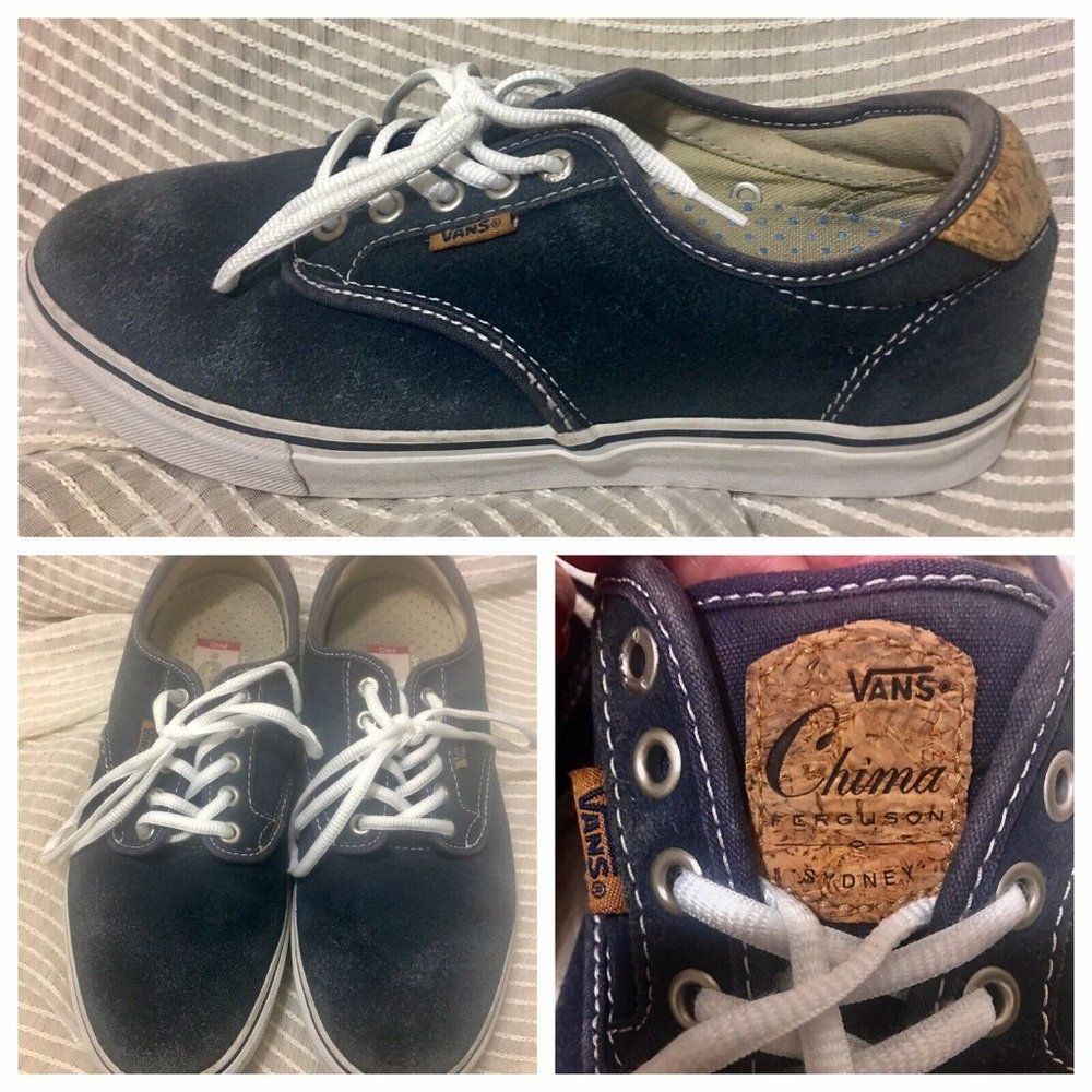 VANS Chima Ferguson Shoes Pro Sydney Blue UltraCush Mens US SZ  9  Skateboarding